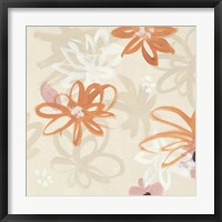 Flowery Thoughts II Framed Print