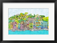 Framed Coastal City