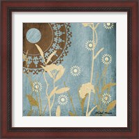 Framed 'Botanical Silhouettes I' border=