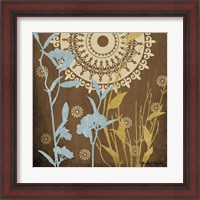 Framed 'Botanical Silhouettes II' border=