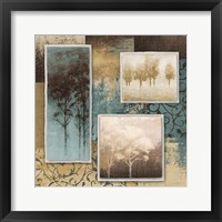 Framed 'Lost in Trees I' border=