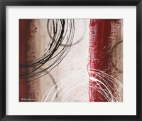 Tricolored Gestures I Framed Print