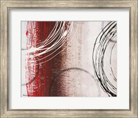 Framed 'Tricolored Gestures II' border=