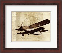 Framed 'Flight Plans II' border=