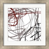 Framed 'Swirl Velocity I' border=