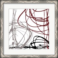 Framed 'Swirl Velocity II' border=