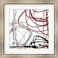 Framed 'Swirl Velocity II' border=