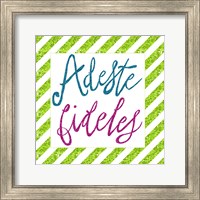 Framed 'Jingle Sparkle II' border=