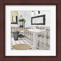 Framed 'Sundance Neutral Bath II' border=