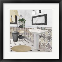 Sundance Neutral Bath II Framed Print