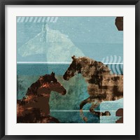 Around the Stable I Framed Print