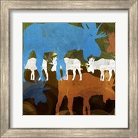 Framed 'Where the Wild Things Are II' border=