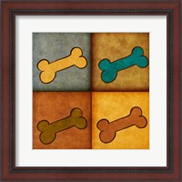 Framed 'Paws and Treats II' border=