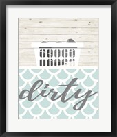 Dirty Framed Print