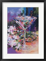 Framed N.Y. Martini
