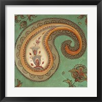 Framed 'Fashion Paisley I' border=