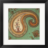 Fashion Paisley I Framed Print