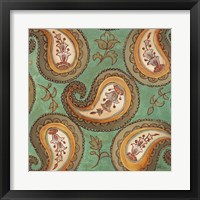 Framed 'Fashion Paisley II' border=