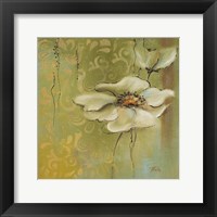 The Green Flowers II Framed Print