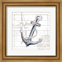 Framed 'Explore Nautical I' border=