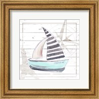 Framed 'Explore Nautical III' border=