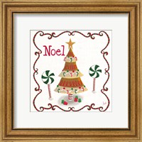 Framed 'Gingerbread Forest IV' border=