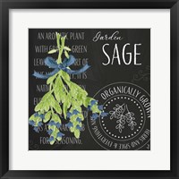 Garden Grown Herbs II Framed Print