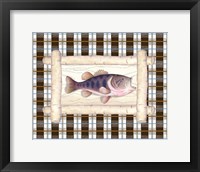 Framed Lake Fish I Framed Print