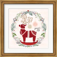 Framed 'Hygge Christmas II' border=