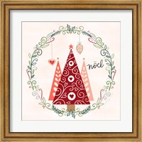 Framed 'Hygge Christmas III' border=