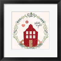 Framed 'Hygge Christmas IV' border=