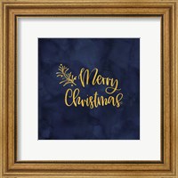 Framed 'All that Glitters for Christmas IV-Merry Christmas' border=