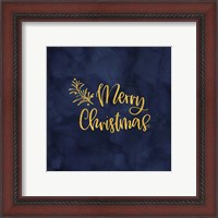 Framed 'All that Glitters for Christmas IV-Merry Christmas' border=