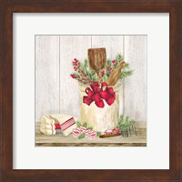 Framed 'Christmas Kitchen I' border=