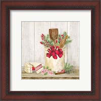 Framed 'Christmas Kitchen I' border=