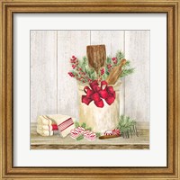 Framed 'Christmas Kitchen I' border=