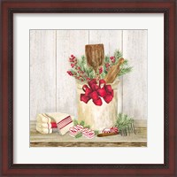 Framed 'Christmas Kitchen I' border=