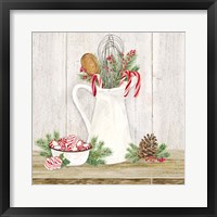 Framed 'Christmas Kitchen III' border=