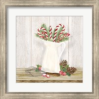 Framed 'Christmas Kitchen IV' border=