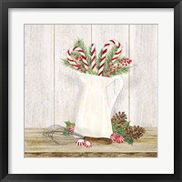 Framed 'Christmas Kitchen IV' border=