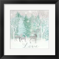 Peace on Earth Silver III Framed Print