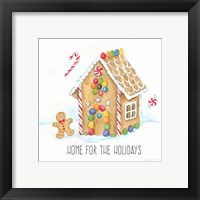 Framed 'Vintage Holiday Cheer III' border=