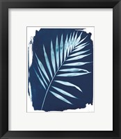 Framed 'Nature By The Lake - Frond II' border=