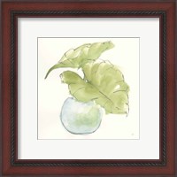 Framed 'Plant Big Leaf III' border=