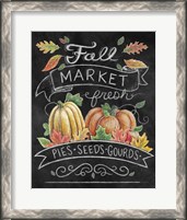 Framed 'Harvest Chalk I' border=