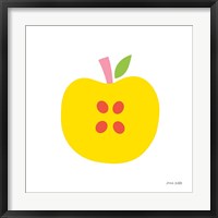 Framed Yellow Apple