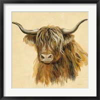 Framed Highland Animal Cow