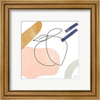 Framed 'Kitchen Table IV' border=