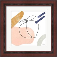 Framed 'Kitchen Table IV' border=