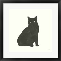 Framed Black Cat V